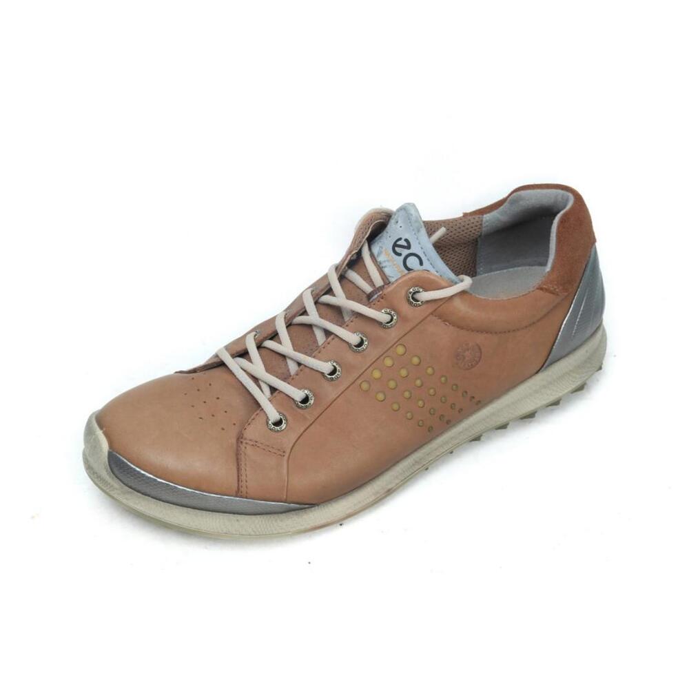 ecco biom hybrid 2 gold shoes sneakers mens golfing sz 42 8-8.5